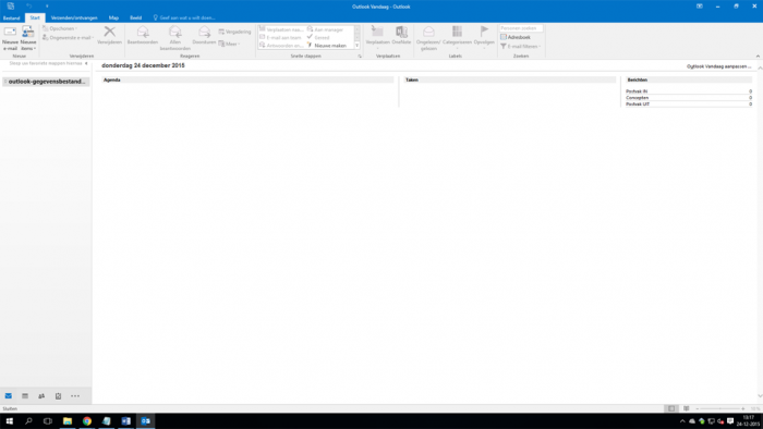 E-mail instellen Microsoft Outlook 2016
